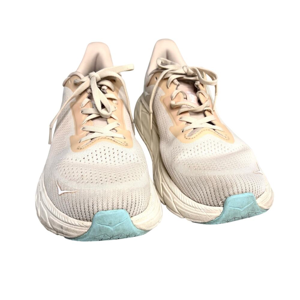 Hoka Women’s Arahi 7 Peach Running Shoes 11B - Picture 2 of 9